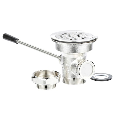 Standard Keil Waste Drain - 3-1/2" Sink Opening, Lever 1765-1020-1000